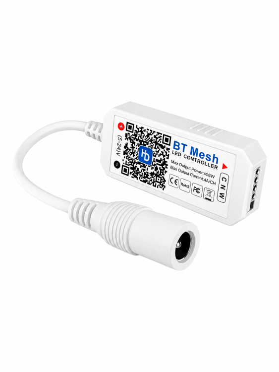 Огонек OG-LDL34 LED контроллер DC 5-24В (Bluetooth, CNW, 4PIN)